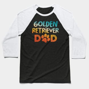 Golden Retriever Dad Baseball T-Shirt